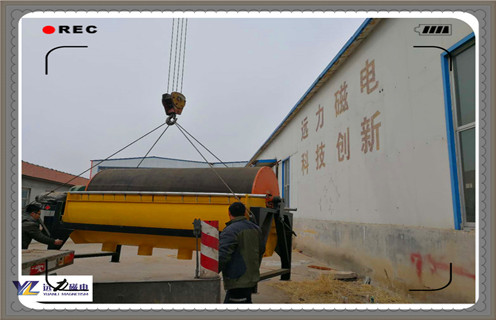 永磁筒式磁选机，玉林永磁筒式磁选机_磁铁如何分布_玉林永磁筒式磁选机不吸铁如何处理